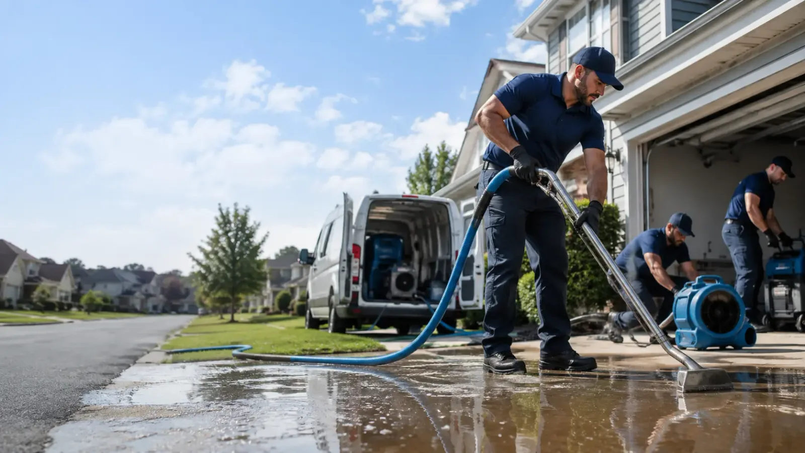 Flood Damage Restoration in Mahaffey, PA